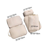 Maxbell 5x Portable Packing Cubes Packing Organizers for Clothing Garment Toiletries Beige