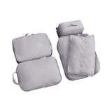 Maxbell 5x Portable Packing Cubes Packing Organizers for Clothing Garment Toiletries Gray