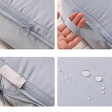 Maxbell 5x Portable Packing Cubes Packing Organizers for Clothing Garment Toiletries Gray