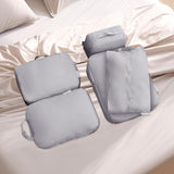 Maxbell 5x Portable Packing Cubes Packing Organizers for Clothing Garment Toiletries Gray