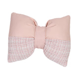 Maxbell Bow Pillow for Couch Car Backrest Cushion Aesthetic for Bedroom Couch Office Pink