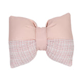Maxbell Bow Pillow for Couch Car Backrest Cushion Aesthetic for Bedroom Couch Office Pink
