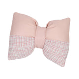 Maxbell Bow Pillow for Couch Car Backrest Cushion Aesthetic for Bedroom Couch Office Pink