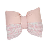 Maxbell Bow Pillow for Couch Car Backrest Cushion Aesthetic for Bedroom Couch Office Pink