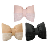 Maxbell Bow Pillow for Couch Car Backrest Cushion Aesthetic for Bedroom Couch Office Pink