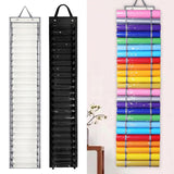 Maxbell Vinyl Roll Holder Hanging Vinyl Storage Organizer for Craft Room Home Closet Gray