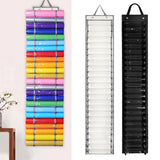 Maxbell Vinyl Roll Holder Hanging Vinyl Storage Organizer for Craft Room Home Closet Gray