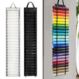 Maxbell Vinyl Roll Holder Hanging Vinyl Storage Organizer for Craft Room Home Closet Gray