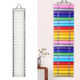 Maxbell Vinyl Roll Holder Hanging Vinyl Storage Organizer for Craft Room Home Closet Gray