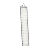 Maxbell Vinyl Roll Holder Hanging Vinyl Storage Organizer for Craft Room Home Closet Gray