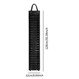 Maxbell Vinyl Roll Holder Hanging Vinyl Storage Organizer for Craft Room Home Closet Black