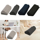 Maxbell Foot Rest for Under Desk Portable Leg Elevations Pillow for Gaming Car Desks Light Gray