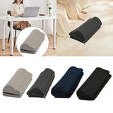 Maxbell Foot Rest for Under Desk Portable Leg Elevations Pillow for Gaming Car Desks Light Gray