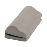 Maxbell Foot Rest for Under Desk Portable Leg Elevations Pillow for Gaming Car Desks Light Gray