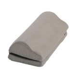 Maxbell Foot Rest for Under Desk Portable Leg Elevations Pillow for Gaming Car Desks Light Gray