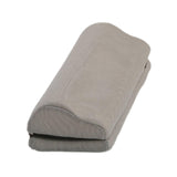 Maxbell Foot Rest for Under Desk Portable Leg Elevations Pillow for Gaming Car Desks Light Gray