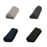 Maxbell Foot Rest for Under Desk Portable Leg Elevations Pillow for Gaming Car Desks Light Gray