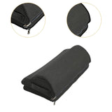 Maxbell Foot Rest for Under Desk Portable Leg Elevations Pillow for Gaming Car Desks Dark Gray