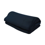 Maxbell Foot Rest for Under Desk Portable Leg Elevations Pillow for Gaming Car Desks Dark Blue