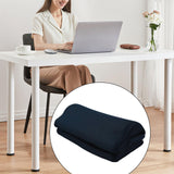 Maxbell Foot Rest for Under Desk Portable Leg Elevations Pillow for Gaming Car Desks Dark Blue