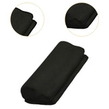 Maxbell Foot Rest for Under Desk Portable Leg Elevations Pillow for Gaming Car Desks Black