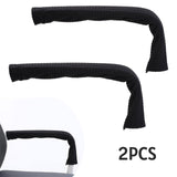 Maxbell 2Pcs Office Chair Armrest Covers Easy to Install Washable Armrest Protectors