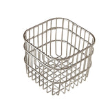 Maxbell Wire Mesh Basket Practical Decorative Organizer for Laundry Room Living Room 11x11x10cm
