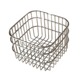 Maxbell Wire Mesh Basket Practical Decorative Organizer for Laundry Room Living Room 13x13x10cm