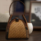 Maxbell Teacup Storage Bag Tea Cup Container Compact Teaware Bag for Home and Office