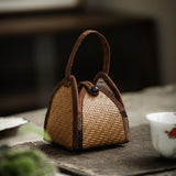 Maxbell Teacup Storage Bag Tea Cup Container Compact Teaware Bag for Home and Office