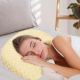 Maxbell Ear Piercing Pillow Multipurpose Guard Protector Relaxation Ear Guard Pillow