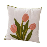 Maxbell Pillow Cover Soft Washable Versatile Pillowcase for Home Living Room Bedroom Pink