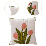 Maxbell Pillow Cover Soft Washable Versatile Pillowcase for Home Living Room Bedroom Pink