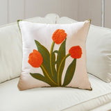Maxbell Pillow Cover Soft Washable Versatile Pillowcase for Home Living Room Bedroom Orange