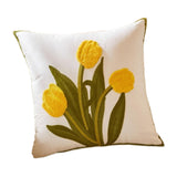 Maxbell Pillow Cover Soft Washable Versatile Pillowcase for Home Living Room Bedroom Yellow
