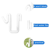 Maxbell Bucket Overflow Pipe Portable Leakproof for RV Water Control Solution Garden