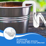 Maxbell Bucket Overflow Pipe Portable Leakproof for RV Water Control Solution Garden