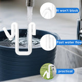 Maxbell Bucket Overflow Pipe Portable Leakproof for RV Water Control Solution Garden