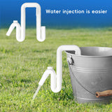 Maxbell Bucket Overflow Pipe Portable Leakproof for RV Water Control Solution Garden