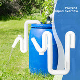 Maxbell Bucket Overflow Pipe Portable Leakproof for RV Water Control Solution Garden