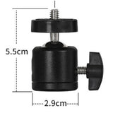 Maxbell Camera Gutter Mount Weather Resistant with 1/4 Screw Thread Mounting Bracket