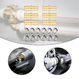 Maxbell Pex Fittings Set 1/2" Rustproof High Temperature Resistant with Cinch Clamps Straight 6pcs