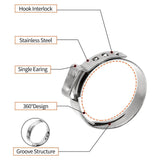 Maxbell Pex Fittings Set 1/2" Rustproof High Temperature Resistant with Cinch Clamps Tee 4pcs