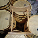 Maxbell 1.5L Oak Barrel Decoration Container Drink Barrel for Table Bar Entertaining
