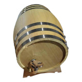 Maxbell 1.5L Oak Barrel Decoration Container Drink Barrel for Table Bar Entertaining