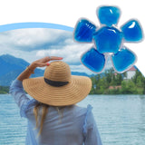 Maxbell Head Gel Ice Pack for Equestrian Riding Lightweight Reusable Hat Cooling Pad