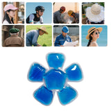 Maxbell Head Gel Ice Pack for Equestrian Riding Lightweight Reusable Hat Cooling Pad