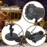 Maxbell Christmas Snowfall Projector Light Gift for Holiday Landscape Outdoor Indoor