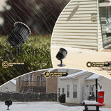 Maxbell Christmas Snowfall Projector Light Gift for Holiday Landscape Outdoor Indoor