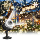 Maxbell Christmas Snowfall Projector Light Gift for Holiday Landscape Outdoor Indoor